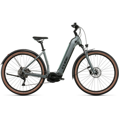 Bicicleta todocamino eléctrica CUBE NURIDE HYBRID PRO 625 ALLROAD WAVE Gris 2022 0